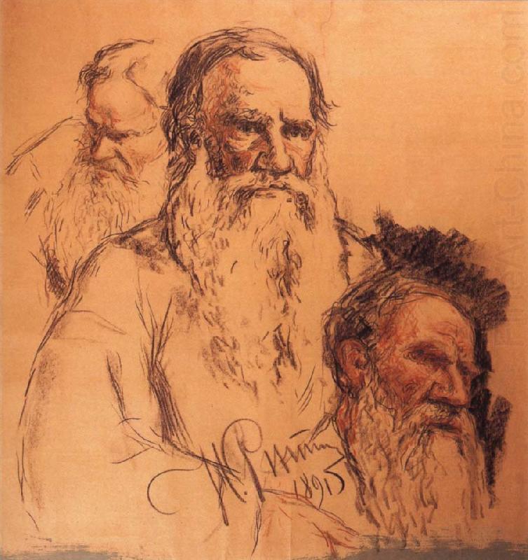 Ilya Repin Repin-s  pencil sketch china oil painting image